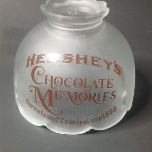 Hershey's Frosted Glass  Fairy Lamp Shade